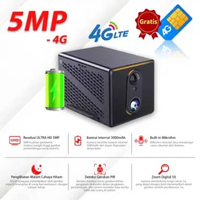 XIHANCAM 5MP CCTV Mini Wifi Kamera Mini CCTV Kecil Tersembunyi CCTV Baterai Tanpa Kabel Konek HP 5MP