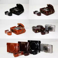 Leather Camera Case Cover Bag for Sony Cyber-shot RX rx100/RX100II/RX100III DSC-RX100 M2 M3 M4 rx100 iii RX 100 ii Camera Bag