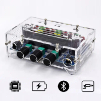 Papan Penguat Kuasa Digital, XH-A305K, 100W + 50W * 2, HD, TPA3116D2, Audio Bluetooth 5.0, Modue den