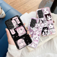 Japan Anime Girl Cartoon Case For Samsung Galaxy A53 5G A52 A52s Soft TPU Protective Cover Cute Funda For Samsung A53 A 52 S Bag