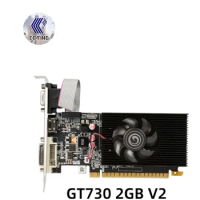 GALAXY GeForce GT 730 Shadow 2G V2 Graphics Card GT 730 GDDR3 NVIDIA 28NM 2GB Gaming 64Bit Video Card placa de video