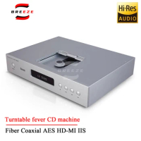 BREEZE HiFi CD-MU23 Professional HIFI CD Transport With Optical Coaxial AES HD-MI IIS Output CD Player Factory Direct Latest