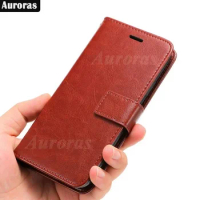 Auroras For Asus Rog Phone 8 Pro Flip Leather Case Wallet Card Slot Holder Magnetic Cover For ROG Phone8 Shell