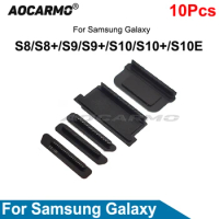 Aocarmo 10Pcs For Samsung Galaxy S8 S9 S10 Plus S10+ S8+ S9+ S10E Earpiece Mesh Ear Speaker Cover Dust Net For Samsung Note 9