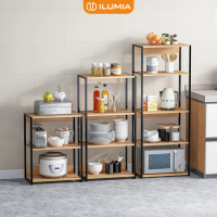Kệ đa năng nhà bếp khung sắt thương hiệu ILUMIA - GM05