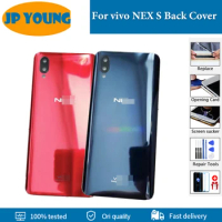Original Back Cover For vivo NEX S Back Battery Cover Rear Case Housing Door Replacement Parts For vivo NEX S 1805 Back Case