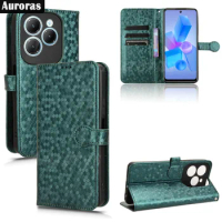 Auroras For Infinix Hot 40 Pro Flip Wallet Cover Luxury Card Bag Stand Magnetic Leather Phone Case For Infinix Hot 40 Shell