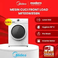 MESIN CUCI FRONT LOADING MIDEA 8,5 KG MF100W85