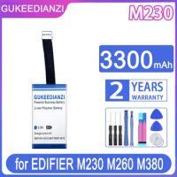 GUKEEDIANZI Replacement Battery 3300mAh for EDIFIER M230 M260 M380 Bluetooth speaker