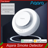 New Aqara Zigbee 3.0 Smoke Alarm Detector Sensor Highly Sensitive Smoke Detection Work With Homekit Mi Home Smoke Sensor