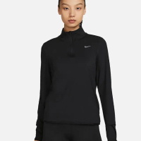 【NIKE 耐吉】長袖上衣 Nike Dri-FIT 跑步 AS W NK SWIFT ELMNT DF UVHZTOP 女 黑(FB4317010)