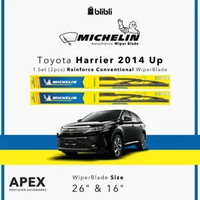 MICHELIN RAINFORCE CONVENTIONAL WIPER FOR TOYOTA HARRIER 2014 - UP