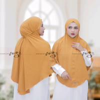 Hijab Instan Bergo Maryam Crinkle Airflow size XL