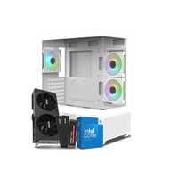 คอมพิวเตอร์ตั้งโต๊ะสีขาวสุดคุ้ม i5-14400F + RTX 5060 GDDR7 | RAM 16GB / SSD 1TB / Wi-Fi ในตัว (เคส Z