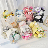 Christmas Gift Plush Doll Bouquet Finished Product Cute Friend Best Friend Souvenir Small Gift [COD]