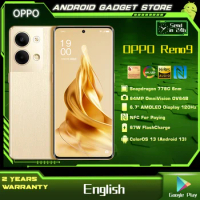 OPPO Reno9 RENO 9 5G Mobile Phone Snapdragon 778G 6.7 OLED 64MP Camera NFC Smartphone