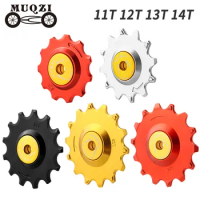 MUQZI Bike Pulley 11T 12T 13T 14T Rear Derailleur Jockey Wheel 7 8 9 10 11 12 Speed Chain Ceramic Pulley