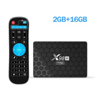 X98h Pro Android Smart Tv Box Android 12 4k Quad Core Fast Set Top Box 2.4G 5G Wifi 6 Bluetooth 5 0 Media Player Tv X98H ProSet