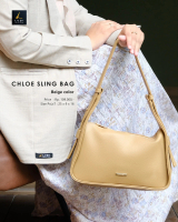 TAS SLEMPANG WANITA LUBI TERBARU CHLOE SLING BAG WARNA BEIGE,IGUANA,HITAM