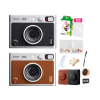 【FUJIFILM 富士】Instax Mini EVO 混合式數位拍立得相機 原廠公司貨(豪華9入組合)
