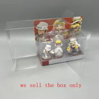 Transparent PET cover box For Amiibo Mario Wedding game storage display box