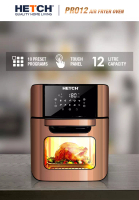 HETCH HETCH Pro12 Digital Air Fryer Oven (12L) AFO-1726-HC