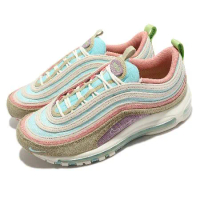 Nike 休閒鞋 Air Max 97 SE 男鞋 薄荷綠 金棕 子彈 經典 Sun Club DM8588-400