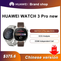 New Arrival Original HUAWEI WATCH 3 Pro new ECG ECG Analysis eSIM Standalone Call and Networking Exclusive Titanium Strap