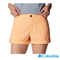 Columbia 哥倫比亞 女款-超防曬UPF50防潑短褲-橘色 UAR32040OG / SS23