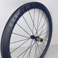Ultra-light carbon fiber road bike disc brake wheelset 700C two-year warranty