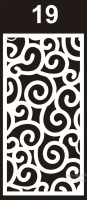 ORNAMEN PVC FOAM BOARD - PARTISI PLAFON CUTTING LASER - DEKORASI DINDING RUMAH MINIMALIS - 19