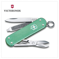 VICTORINOX 瑞士維氏 瑞士刀 5用 58mm Minty Mint 經典鋁合金薄荷綠 0.6221.221G