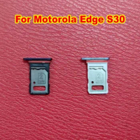 Original Best Sim Card Reader Slot Tray Port Holder For Motorola Edge S30 XT2175-2 Phone Flex Cable Replacement