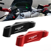 Motorcycle Side Mirror Higher Outer Extension Bracket For Haojue UHR150 Rearview Mirror Adjustment CNC Modification Accessories