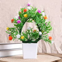 1PC Simulation Of lavender Starry Potted Plants, Business Office Desktop, Windowsill, Foyer, Home Decoration Placement