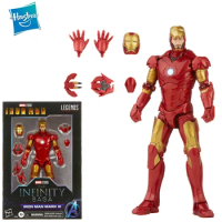 Hasbro Marvel Avengers Iron Man Tony Stark 6 Inches Action Figure Comics Toys Doll Model PVC Collectible Model Doll