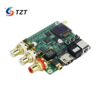 TZT N1 Audio DAC Board Hifi Decoder Board Supporting Coaxial Optical I2S Analog For Raspberry Pi 3B+4B