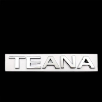 For NISSAN Teana Auto Logos Duke's rear tail logo TEANA font 230JK-V6 English Standard Letter labeli