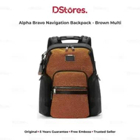 TUMI Alpha Bravo Navigation Backpack - Brown Multi