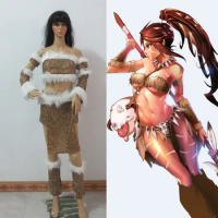 LOL Nidalee The Bestial Huntress cosplay costume Tailor made