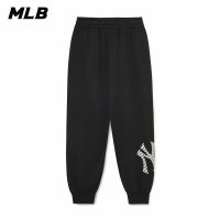 【MLB】運動褲 休閒長褲 CUBE MONOGRAM系列 紐約洋基隊(3APTM0834-50BKS)