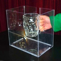 Bottle burst burst Cup special - plexiglass cover - Mentalism Magic, Magic Trick , Mind Trick