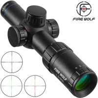 1.5-5X20 HD Riflescope Dot Reticle Sight Rifle Scope Sniper Hunting Scopes Tactical Rifle Scope Airsoft Air Guns
