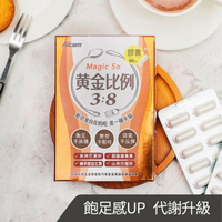 Aicom 黃金比例3:8 Magic So 飽足感 代謝升級 藤黃果益生菌 強強滾