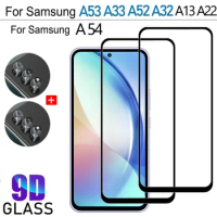 Samsung a54 A22 A33 A73 A53 9D Glass for Samsung Galaxy A 54 Camera Cristal Samsung A52 A52S A32 4G 5G A13 Screen Protector