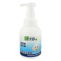 【綠大師】抗菌洗手慕斯320ml(小瓶裝易擺放、添加法定抗菌成份氯己定、無螢光劑無甲醛無三氯沙)