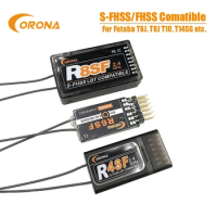 Corona 2.4G R4SF R6SF R8SF S-FHSS/FHSS Receiver Compatible FUTABA S-FHSS T6 14SG