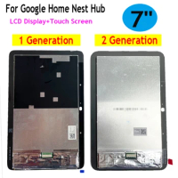 NEW LCD For Google Home Nest Hub 1 Generation / 2 Generation Nest Hub LCD Display Touch Screen Digitizer Assembly