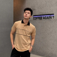 [MUA 2 GIẢM 20%] Áo Polo nam ROWAY cotton thoáng mát, thấm hút, không nhăn form regular, polo be cổ 