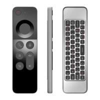 W3 2.4G Wireless Voice Air Mouse Remote Control Controller With Gyro Sensing Game Keyboard For X96 H96 MAX A95X TV Box